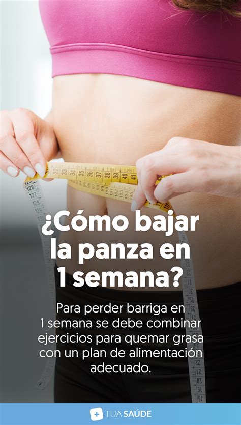 Cómo bajar la panza rápido (en 1 semana) | Como bajar la panza, Bajar la panza, Bajar grasa ...