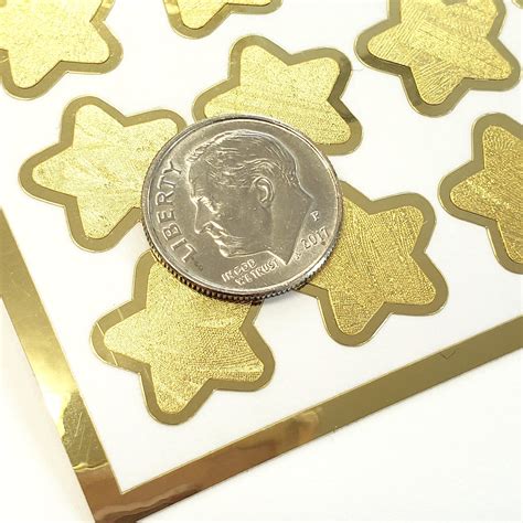 Metallic Gold Star Stickers, set of 70 – Fairy Dust Decals