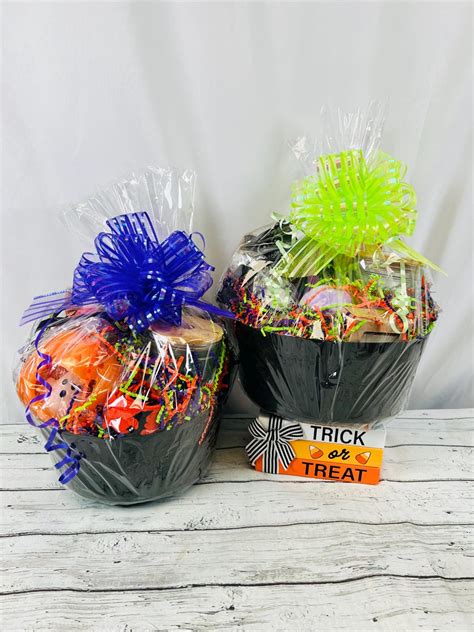 Women's Adult Halloween Basket- Halloween Basket Halloween Bucket Adult ...