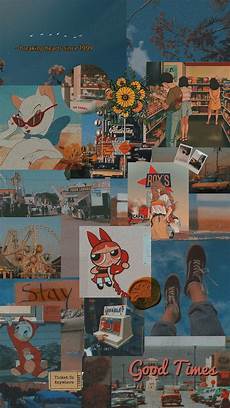 Home Screen Vintage Aesthetic Wallpaper by Retro Aesthetic Moodboard Retro Yellow Wallpaper Home Screen Vintage Aesthetic Wallpaper
