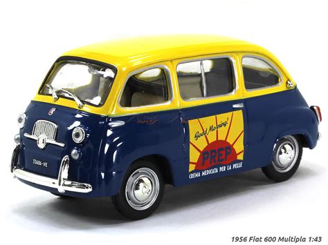 1956 Fiat 600 Multipla 1:43 diecast Scale Model Car | Scale Arts India