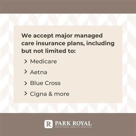 Park Royal Hospital accepts a broad range of insurance plans—including ...