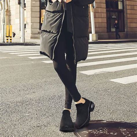 lavibelle Ladies Walking Shoes Mesh Slip on Air | Ubuy India