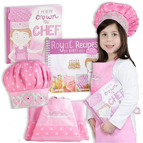 Tickle & Main - Princess Chef Gift Set - Includes Book, Apron, Hat, and ...