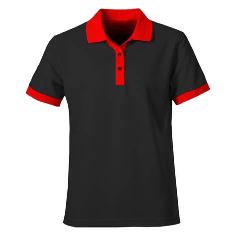 Black/Red Polo Shirt - Unisex - Branding & Printing Solutions Company ...