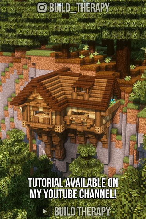 Image result for Minecraft Cliff House Tutorial