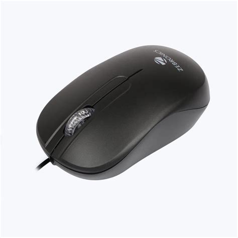 Buy Zebronics ZEB-Sprint Wired USB Optical Mouse with Ergonomic Build ...