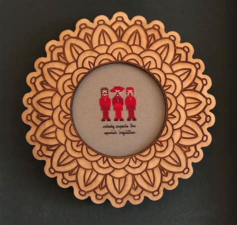 [FO] Monty Python - Nobody Expects the Spanish Inquisition! : r/CrossStitch