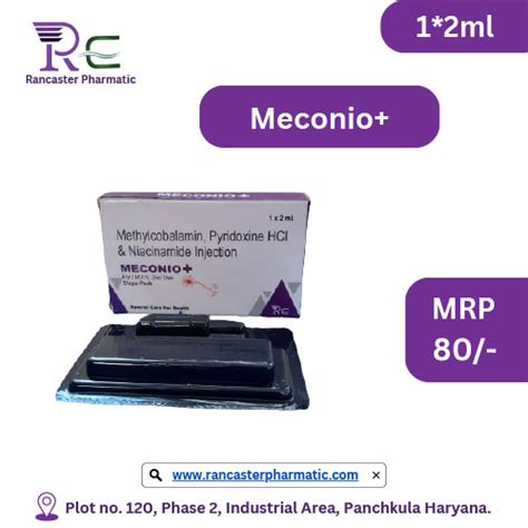 MECONIO+ DISPO INJECTION Rancaster Pharmatic
