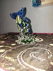 Cute Swimming Fish Animal Figure, Statue, Showpiece Handmade Crystal ...
