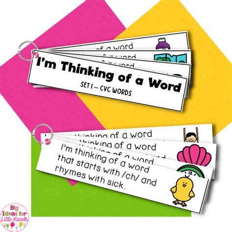 5 Fun Games to Teach Rhyming Words - Big Ideas for Little Hands