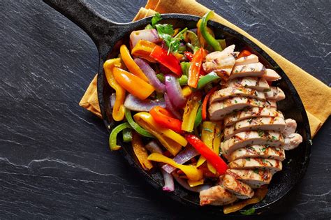 Low Calorie Chicken Fajitas - Lose Weight By Eating