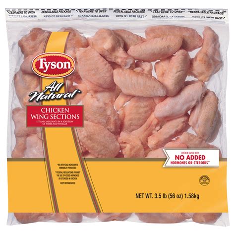 Tyson Chicken Wing Sections (3.5 lb) Delivery or Pickup Near Me - Instacart