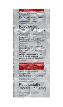 Crevast 10 MG Tablet 10 - Uses, Side Effects, Dosage, Price | Truemeds