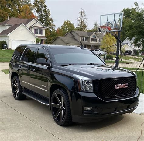 2018 gmc yukon denali ultimate black edition brings the bling to la – Artofit