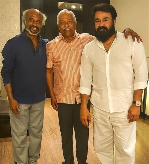 Two legends in one frame! Rajinikanth and Mohanlal clicked together at ...