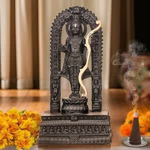 Buy The Earth Store Poly Resin Ram Lalla Murti for Temple | Ayodhya Ram ...