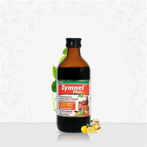 Buy AIMIL ZYMNET PLUS LEMON AND MINT FLAVOUR BOTTLE OF 100ML SYRUP ...