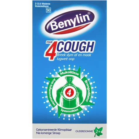 Benylin 4 Cough Non-Drowsy Syrup 100ml | Cough Medicines | Medicine ...