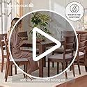 Home Centre Montoya Solid Wood Dining Set 6 Seater