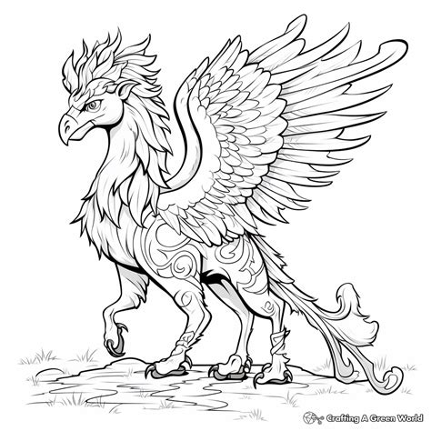 Mythical Creatures Coloring Pages For Kids