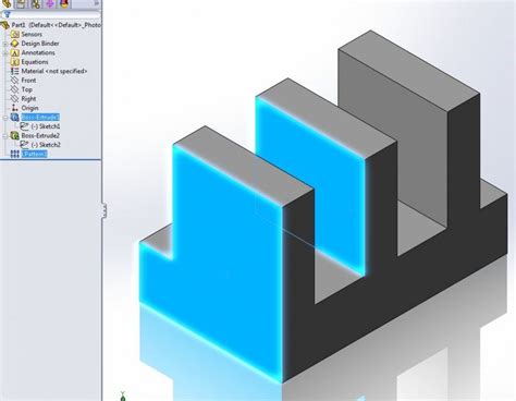 Image result for Patterning Features in SolidWorks