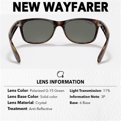Ray-Ban RB2132 NEW WAYFARER Classic Square Unisex India | Ubuy