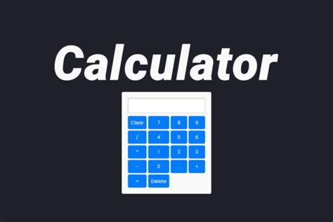 Image result for Calculatrice HTML/JavaScript
