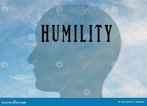 HUMILITY - Personality Concept Stock Illustration - Illustration of cloud, freedom: 132123153