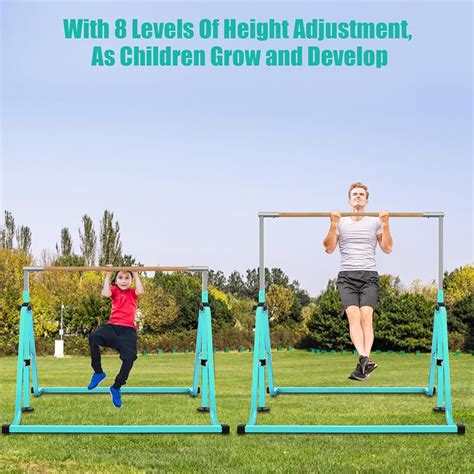RAVS Gymnastics Bar for Kids, 8 Heights Adjustable India | Ubuy
