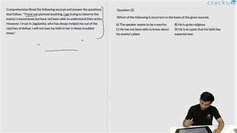 [Video] The speaker in the given excerpt is a ____ speaker ...