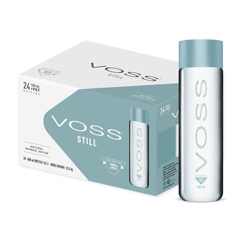 Voss Premium Mineral Water 500ml X 24 100 Rpet Water | Desertcart INDIA