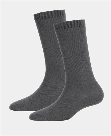 Buy Kid's Compact Cotton Stretch Solid Knee Length Socks With StayFresh ...