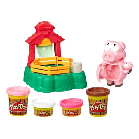 Buy Play-Doh Animal Crew Pigsley and her Splashin' Pigs Farm Animal ...