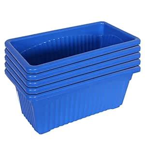 Kuber Industries Rectangular Jupiter Plastic Window Pot|Flower Planter ...