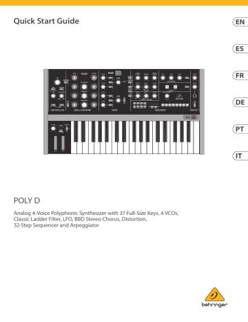 Image result for Behringer Poly D Sequencer Tutorial