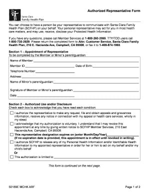 2018-2026 Form CA Santa Clara Family Health Plan 50189E - Blank ...