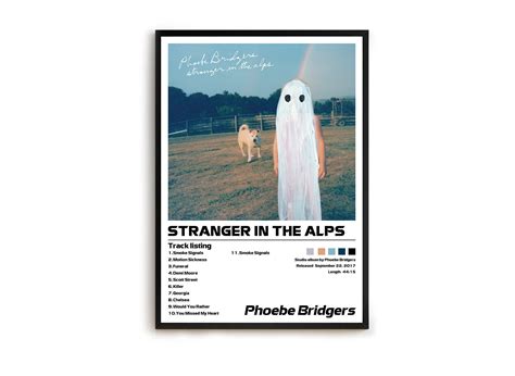 Phoebe Bridgers - Stranger In The Alps | Minimalist Album Cover Posters