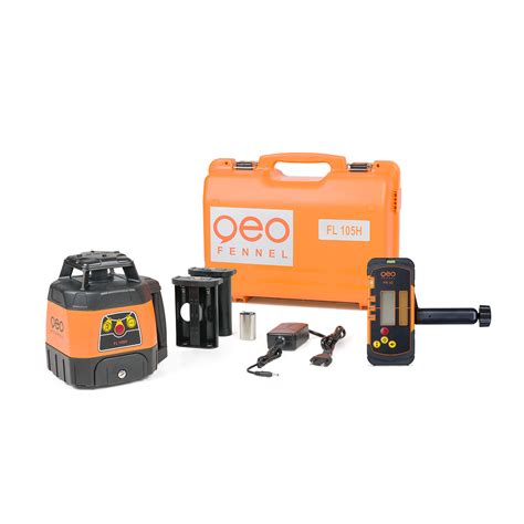Rotationslaser / Baulaser FL 105H mit Empfänger FR 50 | nivelliergeraet.com