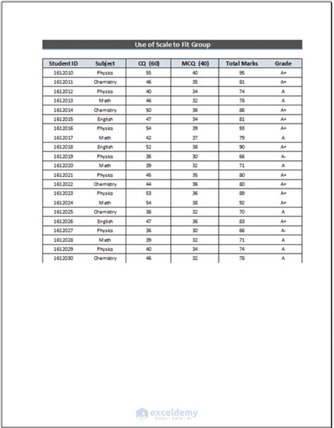 Print Excel Full Page 的图像结果