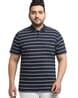 Buy Navy Tshirts for Men by VENITIAN- FOR BIDDEN CLOTHING Online | Ajio.com