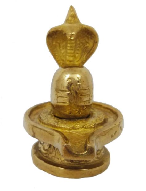 Buy SHINE INDIA COLLECTION Brass Metal Shivling Statue Home décor ...