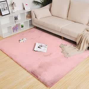 Buy Amazon Brand - Umi Rabbit Fur Area Rug - Anti-Slip, Super Soft ...