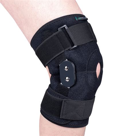 Adjustable Plus Size Hinged Knee Brace for Men & Women - Pain Relief ...