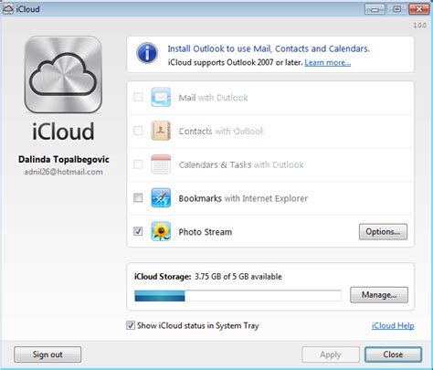 iCloud Photo Stream with WHS 2011