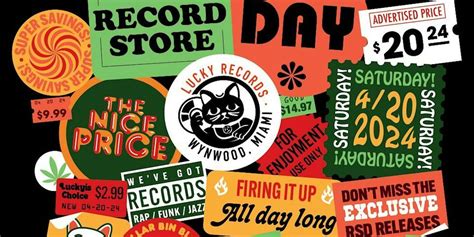 Record Store Day 2024 @ Lucky Records, 143 Northwest 23rd Street,Miami ...