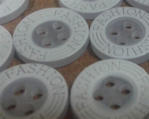 White Transparent Shirt Buttons, 4 Holes (864 Buttons in One Pack ...