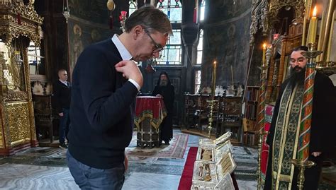 Vučić on Hilandar: Here every Serb gets encouragement and strength; I ...