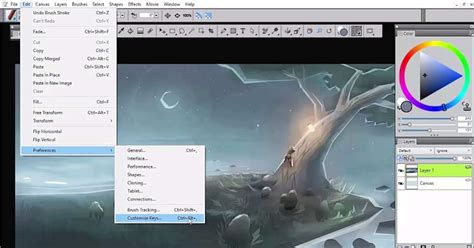 Image result for Corel Paint Tutorial Setin Up File Prefernces