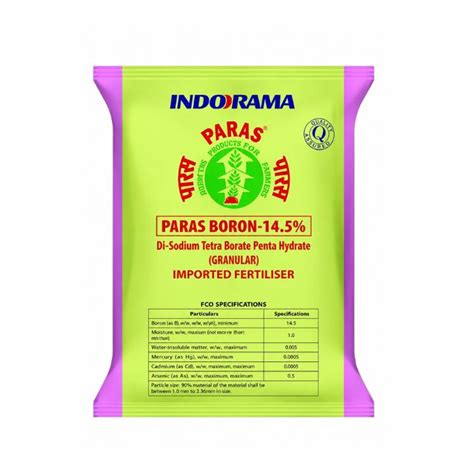 Buy Tata Rallis Solubor Boron 20% Micronutrient – Highly Soluble Boro...